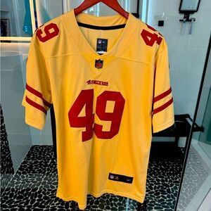 Nike Custom San Francisco 49ers Niner Gang Jersey
